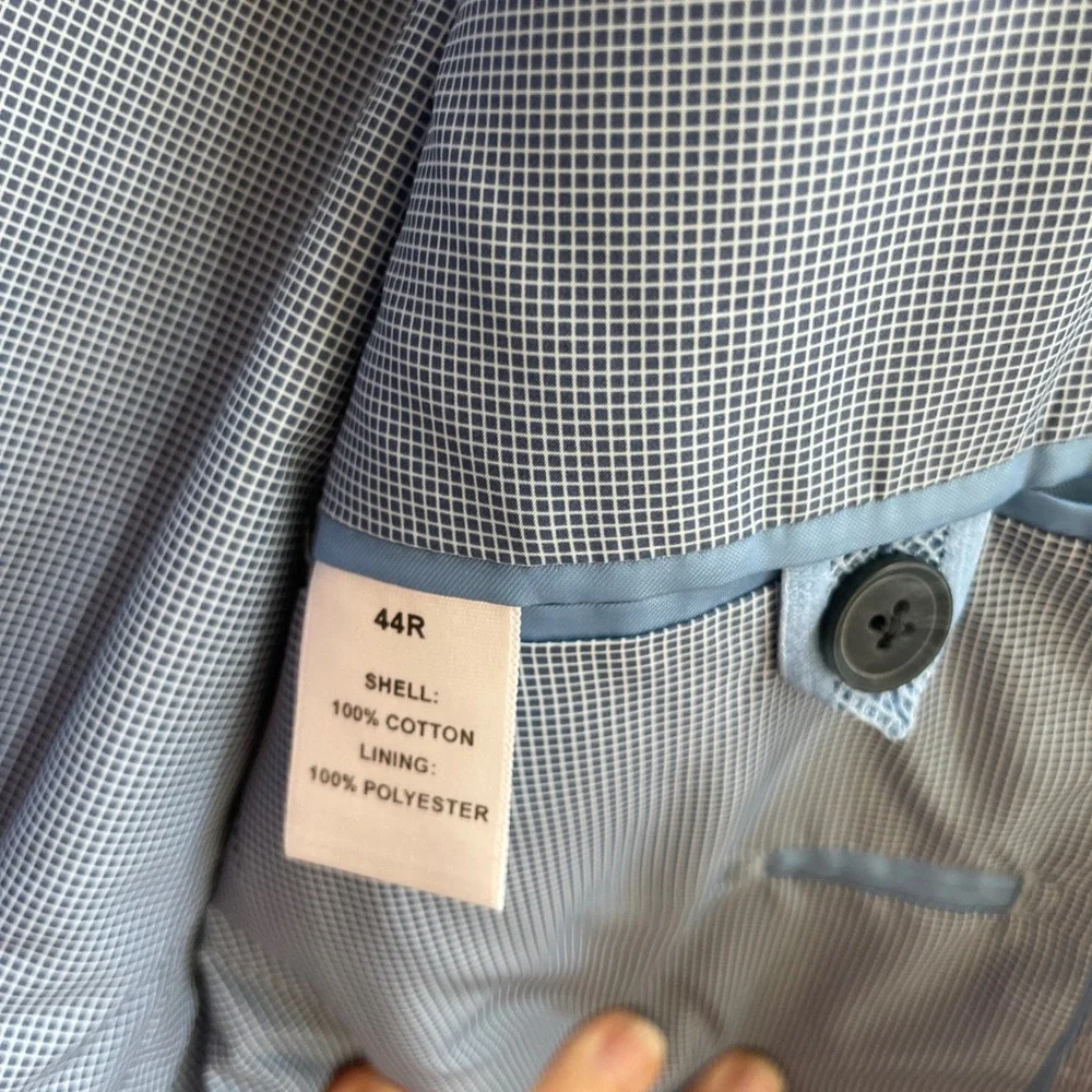 MADE‎ BY CAM NEWTON BLAZER IN BLUE PLAID